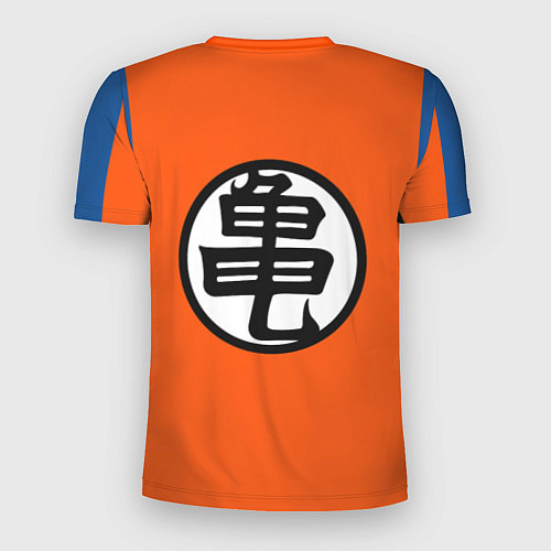 Мужская спорт-футболка DBZ: Kame Senin Kanji Emblem / 3D-принт – фото 2