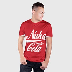 Футболка спортивная мужская Nuka Cola, цвет: 3D-принт — фото 2