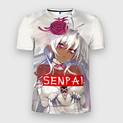 Мужская спорт-футболка Senpai: White Girl