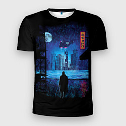 Мужская спорт-футболка Blade Runner: Dark Night