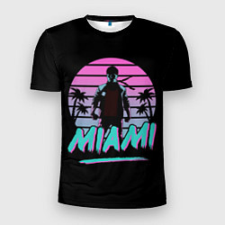 Мужская спорт-футболка Майами