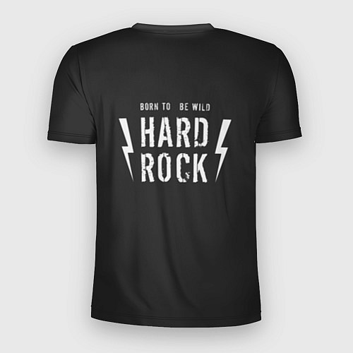 Мужская спорт-футболка Hard Rock: Born to be wild / 3D-принт – фото 2