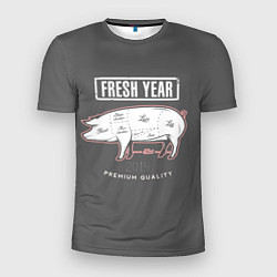 Мужская спорт-футболка Fresh Year 2019