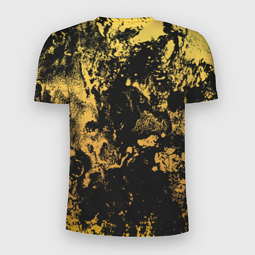 Мужская спорт-футболка PUBG: Yellow Marble / 3D-принт – фото 2