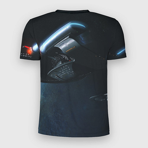 Мужская спорт-футболка Mass Effect N7 / 3D-принт – фото 2