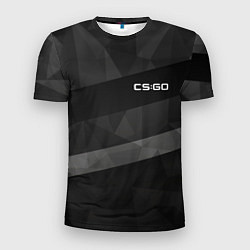 Футболка спортивная мужская CS:GO Graphite, цвет: 3D-принт