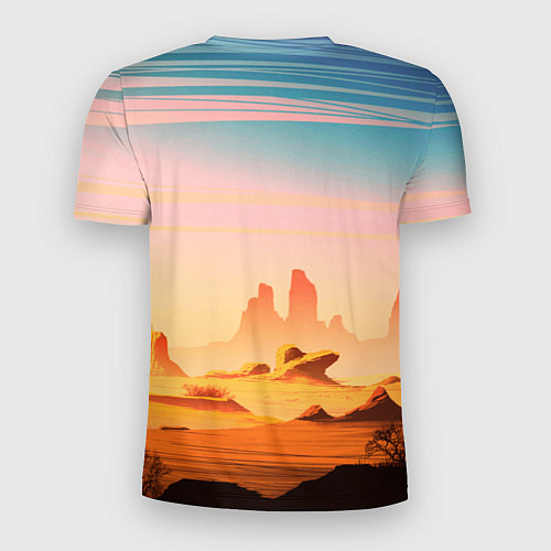 Мужская спорт-футболка RDR 2: Wild West / 3D-принт – фото 2