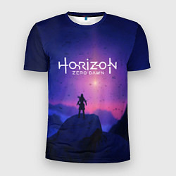 Мужская спорт-футболка Horizon Zero Dawn: Neon Space