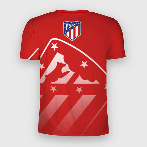 Мужская спорт-футболка ФК Атлетико Мадрид / 3D-принт – фото 2