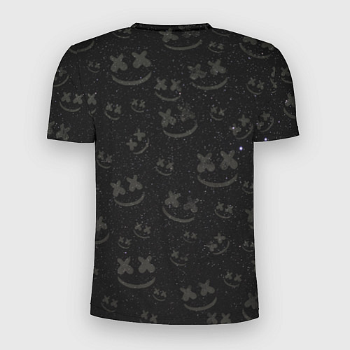 Мужская спорт-футболка Marshmello Cosmos pattern / 3D-принт – фото 2