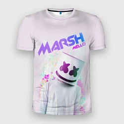 Футболка спортивная мужская Marshmello: New DJ, цвет: 3D-принт