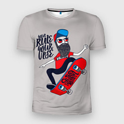 Мужская спорт-футболка Skaterboard Rule