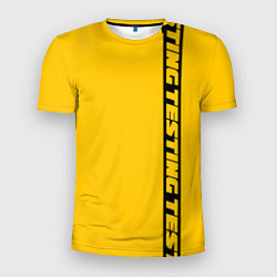 Футболка спортивная мужская ASAP Rocky: Yellow Testing, цвет: 3D-принт