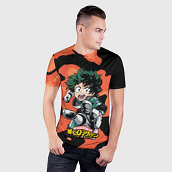 Футболка спортивная мужская My Hero Academia, цвет: 3D-принт — фото 2