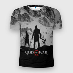 Мужская спорт-футболка God of War: Grey Day