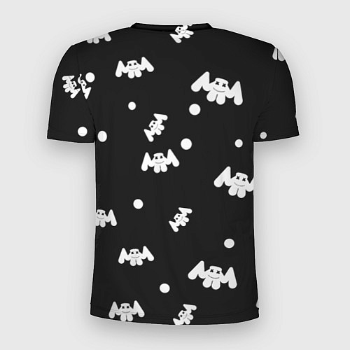 Мужская спорт-футболка Marshmello: Black Gang / 3D-принт – фото 2