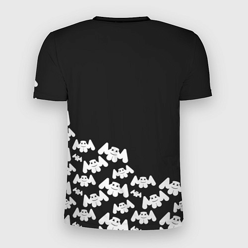 Мужская спорт-футболка Marshmello: Dark Side / 3D-принт – фото 2