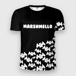 Футболка спортивная мужская Marshmello: Dark Side, цвет: 3D-принт