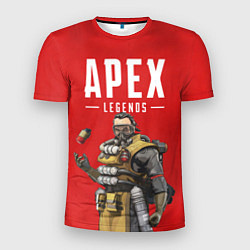 Футболка спортивная мужская Apex Legends: Red Caustic, цвет: 3D-принт