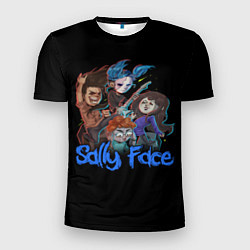 Футболка спортивная мужская Sally Face: Rock Band, цвет: 3D-принт