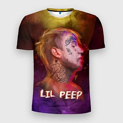 Мужская спорт-футболка Lil Peep ART