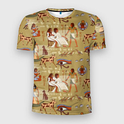 Мужская спорт-футболка Египетские фрески