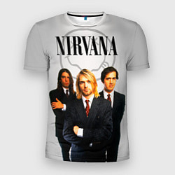 Мужская спорт-футболка Nirvana