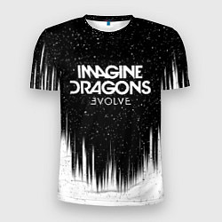 Футболка спортивная мужская IMAGINE DRAGONS, цвет: 3D-принт