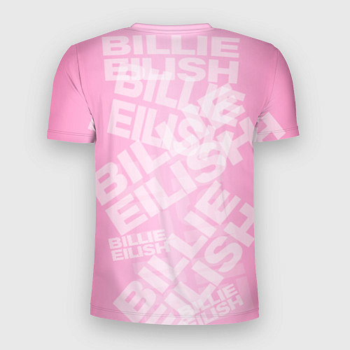 Мужская спорт-футболка Billie Eilish: Pink Mood / 3D-принт – фото 2