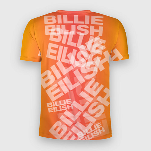Мужская спорт-футболка Billie Eilish: Yellow Mood / 3D-принт – фото 2