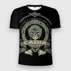 Мужская спорт-футболка Вархаммер - Cadia skull