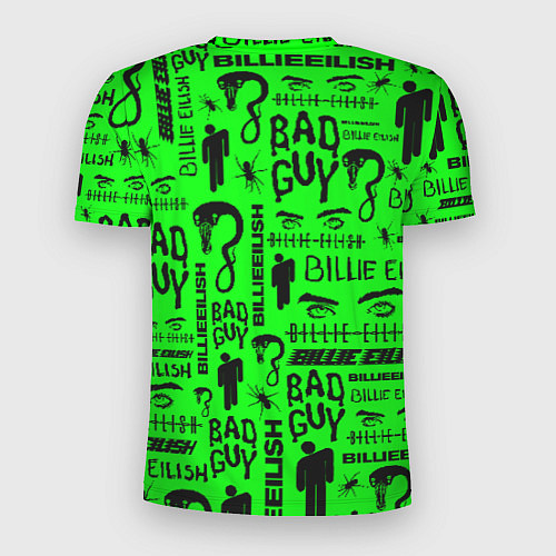 Мужская спорт-футболка Billie Eilish: Bad Guy / 3D-принт – фото 2