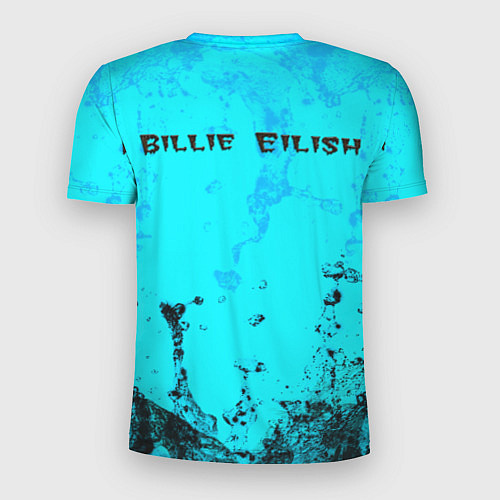 Мужская спорт-футболка BILLIE EILISH: Fan Art / 3D-принт – фото 2