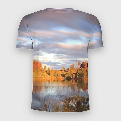Мужская спорт-футболка Осень - это небо / 3D-принт – фото 2