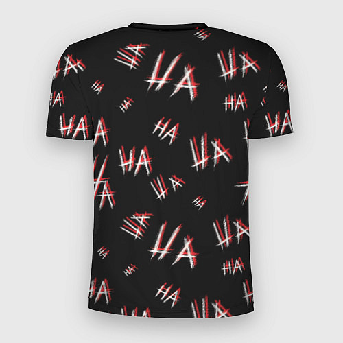 Мужская спорт-футболка Laughter: Ha-ha-ha / 3D-принт – фото 2