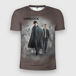 Мужская спорт-футболка Sherlock