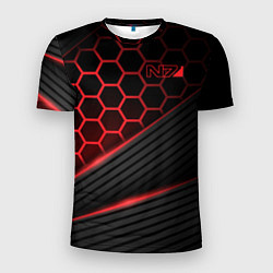 Мужская спорт-футболка Mass Effect N7
