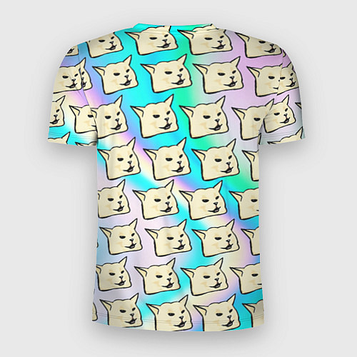 Мужская спорт-футболка Woman yelling at cat / 3D-принт – фото 2