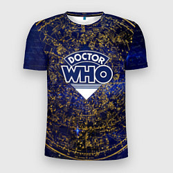 Футболка спортивная мужская Doctor Who, цвет: 3D-принт