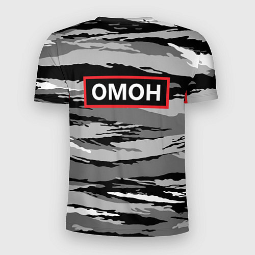 Мужская спорт-футболка ОМОН / 3D-принт – фото 2