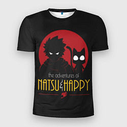 Мужская спорт-футболка Хвост Феи Natsu i Happy