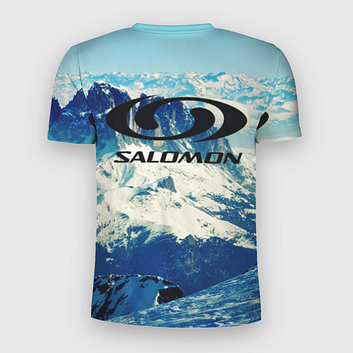 Мужская спорт-футболка SALOMON / 3D-принт – фото 2