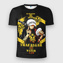 Футболка спортивная мужская One Piece Trafalgar Water, цвет: 3D-принт