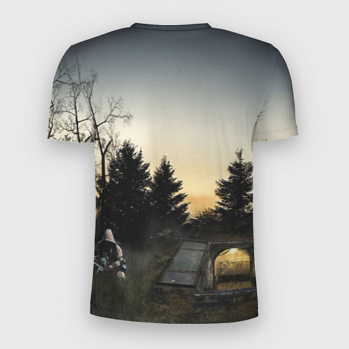 Мужская спорт-футболка СТАЛКЕР 1 / 3D-принт – фото 2