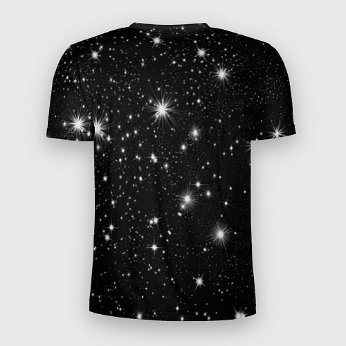 Мужская спорт-футболка Юрий Гагарин звездное небо / 3D-принт – фото 2