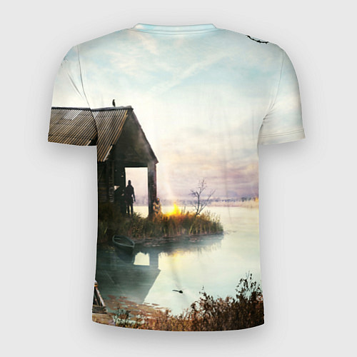 Мужская спорт-футболка STALKER / 3D-принт – фото 2