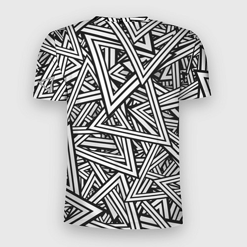 Мужская спорт-футболка Треугольники / 3D-принт – фото 2