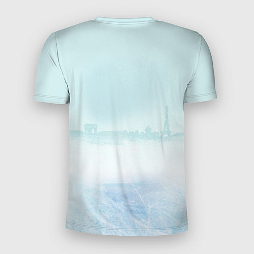 Мужская спорт-футболка Фигурное катание / 3D-принт – фото 2