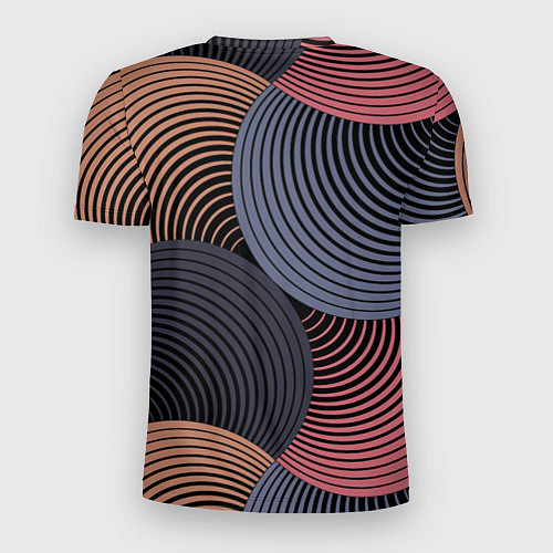 Мужская спорт-футболка Абстрактный узор / 3D-принт – фото 2
