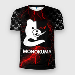 Футболка спортивная мужская MONOKUMA, цвет: 3D-принт